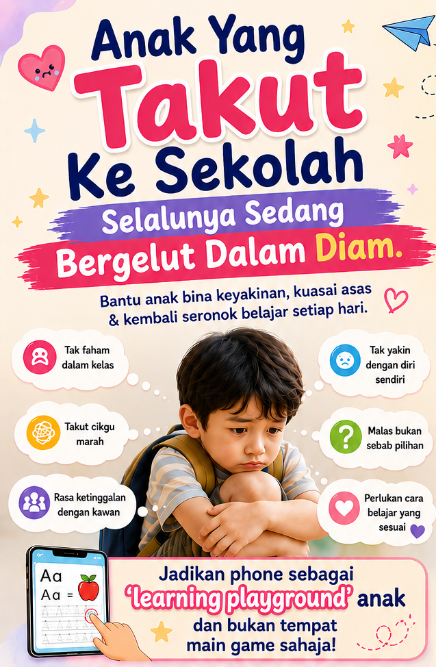 Wasza Edukids - Anak Takut Ke Sekolah
